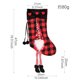 thumbnail image 3 of Christmas Supplies Heart Fluffys Hanging Leg Plaid Christmas Socks Creatives Decorative Socks Elderly Gift Socks Decorations, 3 of 9