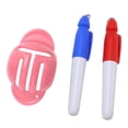 thumbnail image 4 of Ball Line Liner,  Ball Line Marker Plastic Unique Identification Symbols 2 Marker Pens Portable  for Better Alignment Black,,Red, 4 of 8
