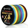 thumbnail image 3 of Sougayilang 4 Strands Braided Fishing Lines 1059M 5 Color Max Drag 66LB Abrasion Resistant Line Incredible Zero Stretch, 3 of 7