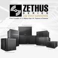 thumbnail image 7 of Sound Town ZETHUS Series Dual 18" 3200W High Power Line Array Passive Subwoofer, Black, for Stages, Bars, Clubs (ZETHUS-218S), 7 of 7