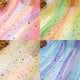 thumbnail image 2 of Fondos de tela con lentejuelas brillantes de Luna y amor, 100X155 CM, Estrella arcoíris, bricolaje, para Baby Shower, boda, fiesta de sirena, decoración de Mantel, 2 of 4