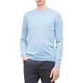 thumbnail image 1 of Calvin Klein Mens Extra Fine Merino Pullover Suéter, Azul, Pequeño, 1 of 1
