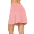 thumbnail image 5 of Women Shorts under $5! Xqxayjr Tennis Skirts with Shorts Underneath for Women Golf Athletic Activewear Skorts Mini Summer Workout Running Hiking Shorts, 5 of 5