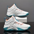 thumbnail image 2 of Men's High-Top Basketball Sneakers - Breathable, Non-Slip Sneakers for Running & Sports, All-Season Comfort, Basketball Shoes, Mesh, Casual Shoes, 2 of 9