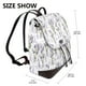 thumbnail image 2 of Easygdp Lavender Flowers Mochila de Cuero para Mujeres, Bolso de Hombro, Bolsos de Mano de Moda para Trabajo y Viajes, 2 of 4