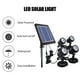 thumbnail image 4 of Lámpara de exterior,Luces de piscina LED Impermeable Solar Powered Garden Pond Light Pathway Walkway Abody Blanco/4 bombilla, 4 of 7