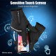thumbnail image 1 of Fiudx Guantes Aislantes Unisex, Compatibles con Pantallas Táctiles, Forro de Lana para Mayor Calidez, Agarre Antideslizante para Clima Húmedo, Actividades Al Aire Libre, Ciclismo, Varias Tallas Dispo, 1 of 7
