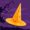 F, variant on Floleo Witch Hat Halloween Costume Accessory Pointed Hat for Kids Adults, Magic Wizard Hat for Cosplay Party, Foldable Oxford Cloth Witch Hat for Trick-or-Treat