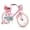 Pink, variant on JOYSTAR Little Daisy 12 Inch Kids Bike for 2 3 4 Years Girls with Training Wheels Princess Kids Bicycle with Basket Bike Streamers Toddler Cycle Bikes Fuchsia
