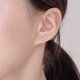 thumbnail image 2 of Generic Earing S925 Silver Ear Studs Mujeres Moda Coreana Templos De Tierras De Hoja De Diamantes Simples Temperamento Literario Clavos para los oídos, 2 of 5