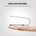 thumbnail image 5 of Geecy USB Laptop Keyboard Light Touch Dimmer Flexible Gooseneck Lamp, 5 of 5