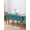 Teal Green, variant on Sky Blue Ombre Table Cloth, Modern Abstract Art Ocean Oil Painting Waterproof Tablecloth for Square Tables, Reusable Washable Fabric Table Cover for Restaurant Kitchen Dining Tables 54"x54"
