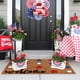thumbnail image 5 of 4th Of July Welcome MatPolyester Door Mat With Letter Designs Non Slip Indoor Outdoor Rug For Bathroom Kitchen, 5 of 6