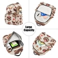 thumbnail image 5 of FORMRS Mini Backpack Purse for Women Quilted Travel Daypack Casual Shoulder Bag, Cute Chocolate Cakes, 5 of 7