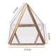 thumbnail image 4 of 3X Joyero de Cristal Caja Decorativa GeoméTrica Dorada Soportes de Anillo de PiráMide de Cristal GeoméTrico para Regalo de CumpleañOs de Boda S, 4 of 7