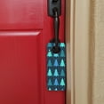 thumbnail image 2 of Snowy Christmas Trees Pattern  Plastic Door Knob Hanger Sign, 2 of 6
