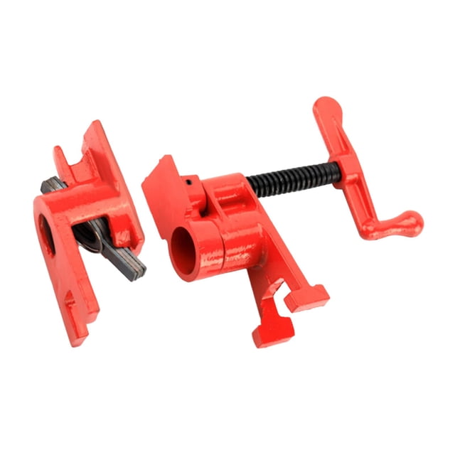 Juego de abrazaderas de tubo perfecl Metal para madera trabajos pesados 075 pulgadas verticales