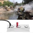 thumbnail image 3 of 3 Head Ultrasonic Mist Maker Fogger Stainless Steel Humidifier Aeromist Hydroponics Nebulizer Water, 3 of 5