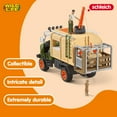 thumbnail image 3 of schleich Wild Life - 45 PC Animal Rescue Truck Playset with Ranger, Lion, Meerkat and Accessories - Wildlife Toy Set for Kids Ages 3+, 3 of 3