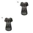 thumbnail image 4 of Minnieouse Camisetas casuales de cuello de verano para mujer sueltas únicas Type8 NO8, 4 of 6