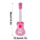 thumbnail image 3 of Mini Ukelele Guitarra de juguete - Instrumento musical de plástico de 36 cm con 4 cuerdas • Juguete musical para educación temprana para niños • Ligero y portátil • Regalo de cumpleaños de Navidad, 3 of 4