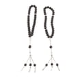 thumbnail image 1 of 2 Pack Prayer Beads, 33 Beads, Polished and Smooth Surfaces, 10mm Diameter, Convenient to Wear, Brighter Portable Prayer Beads, 1 of 3