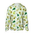 thumbnail image 1 of Balery Cartoon Fruit Sudadera ligera de manga larga con capucha y protección solar UPF 50+ para hombre y mujer, ideal para pesca y running-3X-Large, 1 of 7