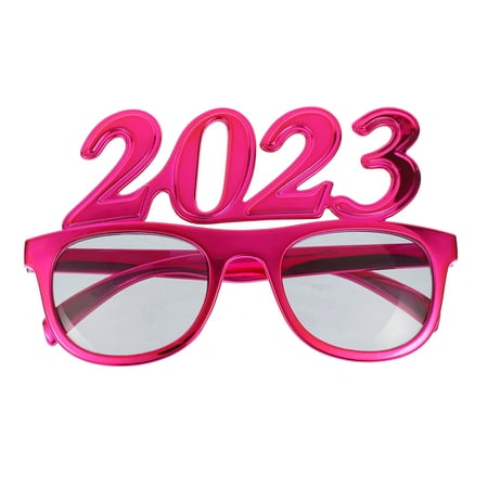 

HOMEMAXS 1 Pair Decorative Glasses Frames Eyeglasses Props Simple New Year s Eve Party Decor