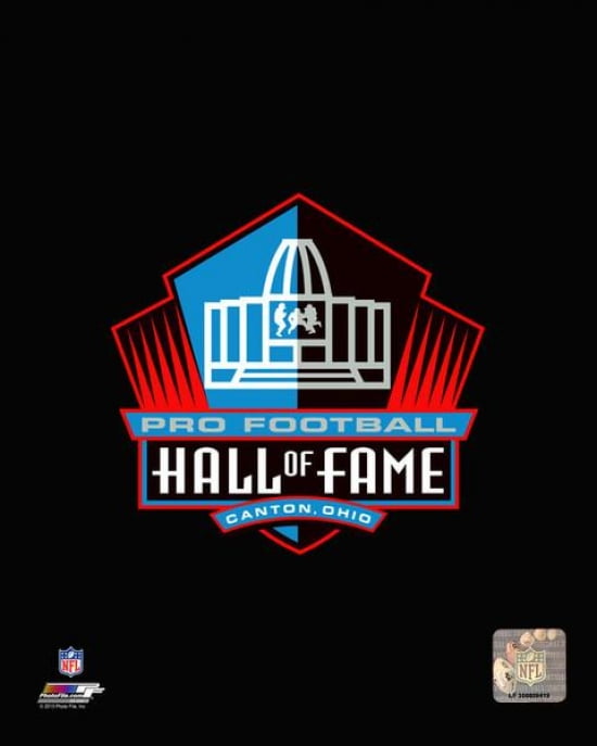 NFL Pro Football Hall of Fame Logo Photo Print - Walmart.com - Walmart.com