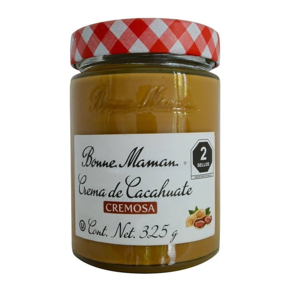 Crema de cacahuate Bonne Maman cremosa 325 g