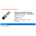 thumbnail image 2 of Automatic Transmission Solenoid - Compatible with 2004 - 2006 BMW X3 2005, 2 of 2