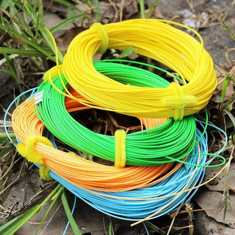 Sougayilang Fly Line 100FT Floating Weight Forward PE Wires for Fly Fishing