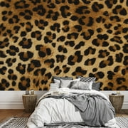 wall26 - Background Cloth as a Tiger - Removable Wall Mural | Self-Adhesive Large Wallpaper - 66x96 inches
