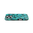 thumbnail image 4 of DesignSkinz Scratch-Resistant Hard Slim Case Compatible with iPhone 14 Pro Max (Compatible with MagSafe) - Turquoise Butterfly Bundle, 4 of 9
