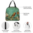 thumbnail image 4 of Gaeub Retro Birds Print Lunch Bag Lunch Box for Women Men,Reusable Insulated Lunch Bags for Adults,Leakproof Cooler Lunch Tote Bag, Large Capacity for Work Travel Picnic, 4 of 8