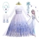 thumbnail image 3 of Disney-vestido de princesa Elsa y Anna para niñas, traje de baile de malla con lentejuelas blancas, ropa de carnaval, disfraz de reina de las nieves y Frozen, 3 of 5