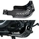 thumbnail image 4 of Placa protectora de motocicleta shamjiam Licencia de deslizamiento negra brillante, 4 of 5