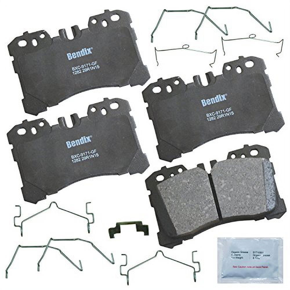 Bendix Brakes Disc Brake Pad Set Fits select: 2007-2012 LEXUS LS, 2013-2016 LEXUS LS 460
