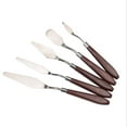 thumbnail image 1 of serony 5 Pcs/set Painting Scraper Color Mixing Palette Stainless Steel Painting Spatula with Plastic Handle, 1 of 6
