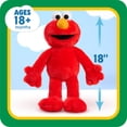 thumbnail image 3 of Muñeco de peluche Just Play SESAME STREET Big Hugs Elmo de 45 cm para niños de 18 años o más, 3 of 6