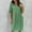 Green, variant on Ayolanni Going Out Dresses for Women Black Solid Short Sleeve Midi Dresses Dinner Dresses for Women 2025 5x
