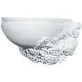 thumbnail image 1 of Ekena Millwork SCO17X10X08RO-R 17.75 In. W X 10.25 In. H X 8.25 In. P Architectural Rose Right Wall Sconce, 1 of 1