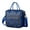 Blue-2, variant on Vibrant Indian Tribal Lunch Tote - Large Leakproof Insulated Cooler Bag with Multi-Pocket Storage, Ideal for Travel & Outdoor Activities