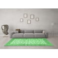 thumbnail image 3 of Ahgly Company Indoor Square Persian Emerald Green Traditional Area Rugs, 4' Square, 3 of 4