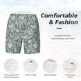 thumbnail image 5 of Lsque Mens Swim Trunks Retro Rooster4 Pattern - Bathing Suit Compression Liner - Beach Swim Shorts Swimwear - (S-3XL) - Stretch Quick Dry -XX-Large, 5 of 9