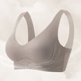 thumbnail image 5 of MDUKONU Bras for Women Women's Super Soft Wireless Lightly Lined Comfort Bra Coffee XL, 5 of 5
