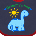 thumbnail image 4 of Inktastic Grammy's Boy Boys Baby Bib, 4 of 4