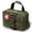 olive green, variant on 1000D Tactical First Aid Pouch, MOLLE Medical Utility Bag with Quick Access Buckle, Portable EMT Trauma Organizer for Hiking, Camping, Hunting & Outdoor Travel