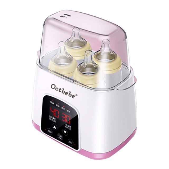 Calentador de biberones 2 en 1, sin BPA, calentamiento rápido, termostático rápido, calentador de alimentos para bebés, calentador de leche para bebés AU 110-220V