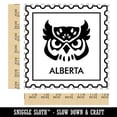 thumbnail image 2 of Alberta Canada Destination Travel Square Rubber Stamp Stamping Scrapbooking Crafting - Medium 1.75in, 2 of 7